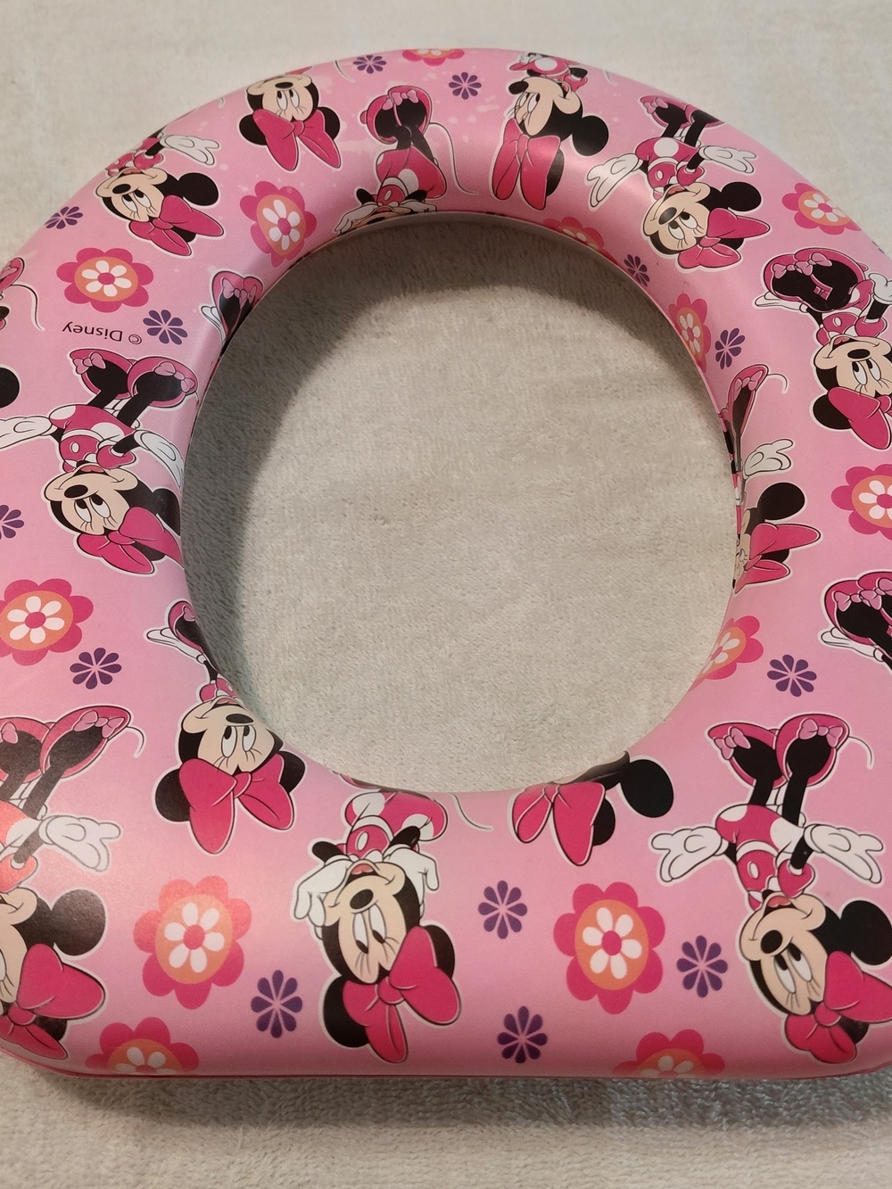 Disney Pink Minnie Mouse Padded Potty Training Seat